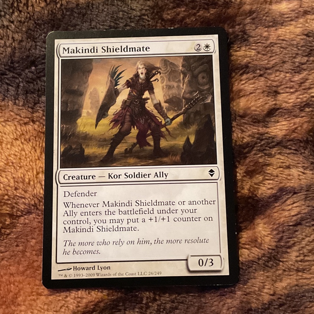 Magic: The Gathering Makindi Shieldmate Card 26/249